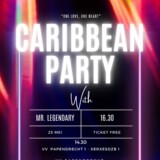 Caribisch feest op zaterdag 25 mei