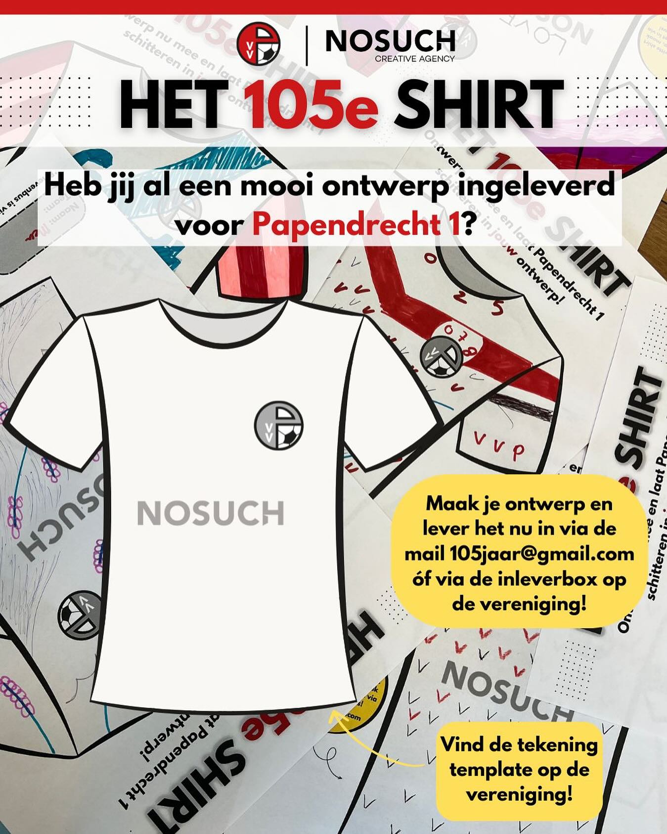 VV Papendrecht 105e shirt 05-2025