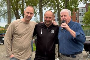 Dave Eielts, Rob Regeer en Bram Blom