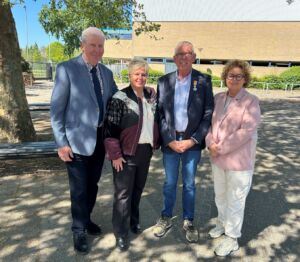 Bram Blom, Monique Klooster, Eimerd van de Griend en Lonneke Michielse