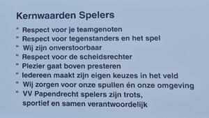 Kernwaarden Spelers